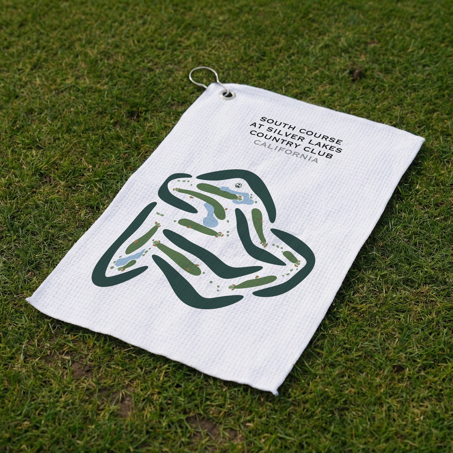 South Course at Silver Lakes Country Club, California - Printed Golf Courses
