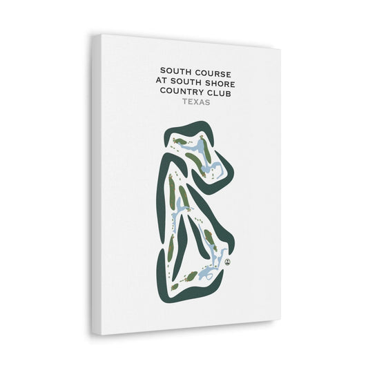 South Course at South Shore Harbour Country Club, Texas - Printed Golf Courses
