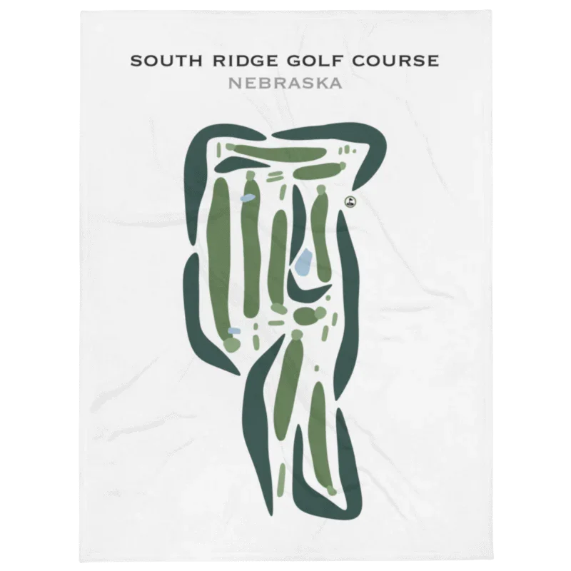 South Ridge Golf Course, Nebraska - Printed Golf Courses
