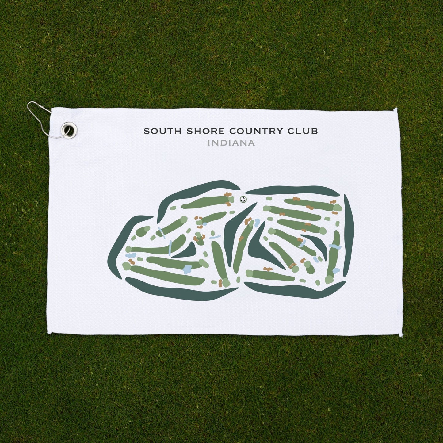 South Shore Country Club - Cedar Lake, Indiana - Printed Golf Courses