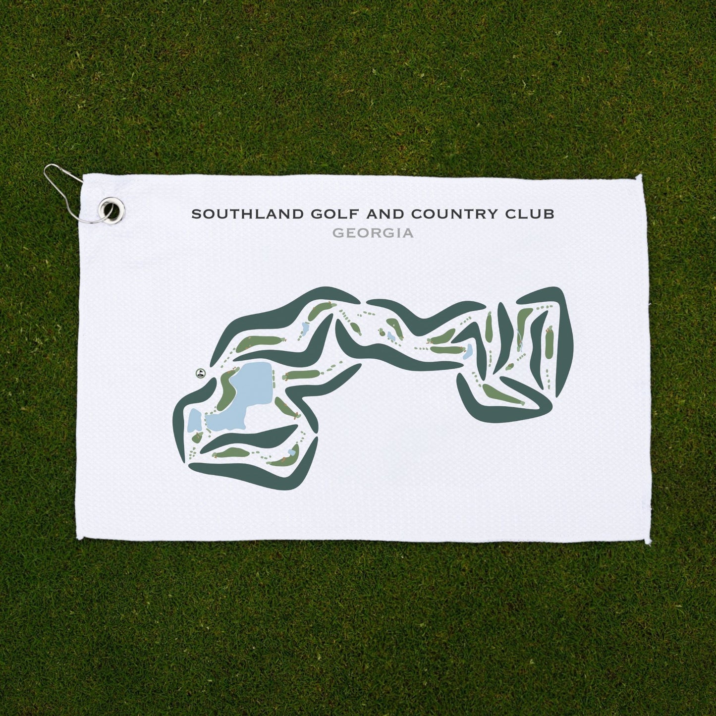 Southland Golf & Country Club, Georgia - Printed Golf Courses