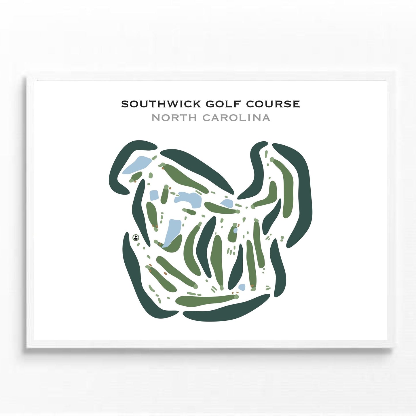 Southwick Golf Course, North Carolina - Printed Golf Courses