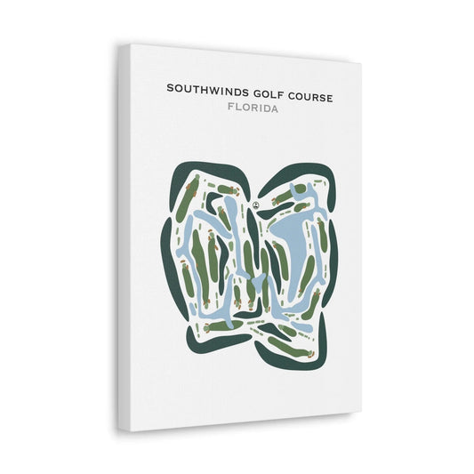 Southwinds Golf Course, Florida - Printed Golf Courses