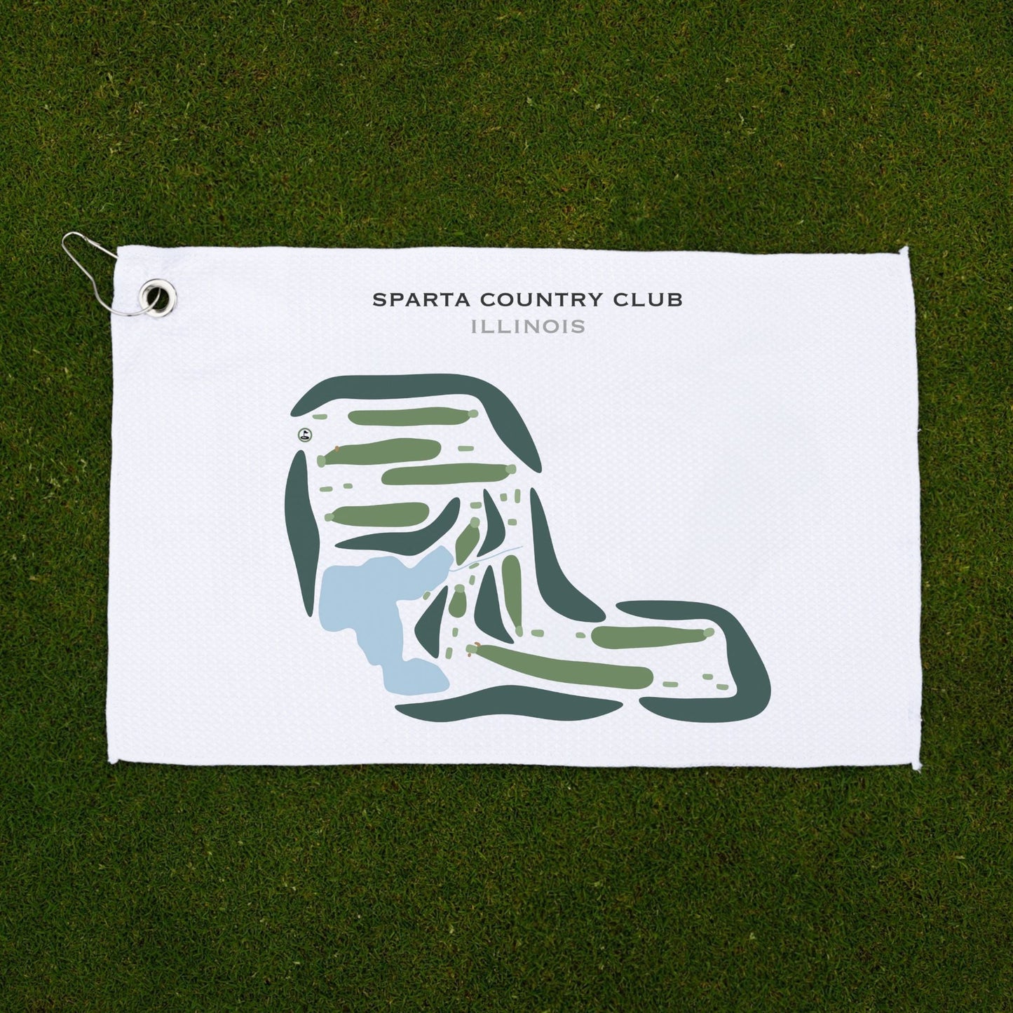 Sparta Country Club, Illinois - Printed Golf Courses