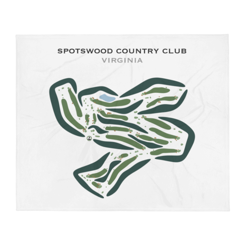 Spotswood Country Club, Virginia - Printed Golf Courses