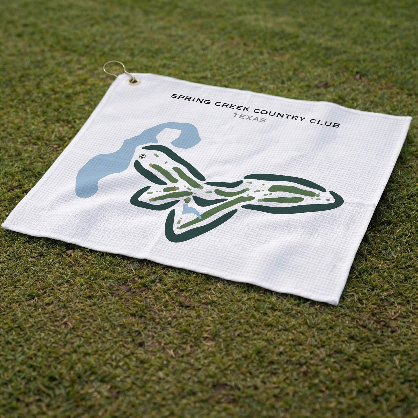 Spring Creek Country Club, Texas - Printed Golf Courses