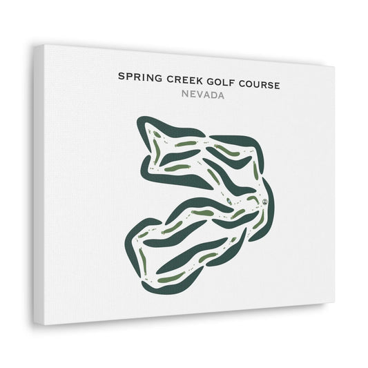 Spring Creek Golf Course, Nevada - Printed Golf Courses
