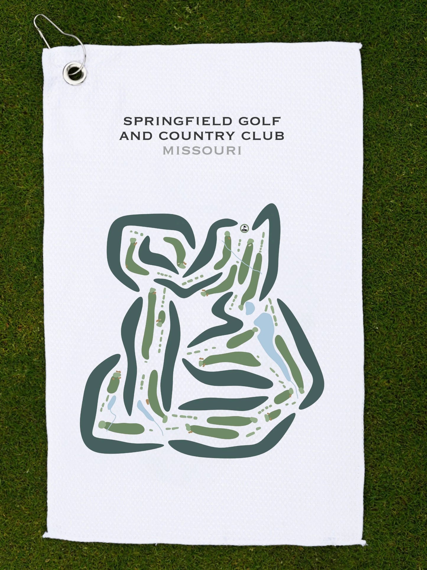 Springfield Golf & Country Club, Missouri - Printed Golf Courses