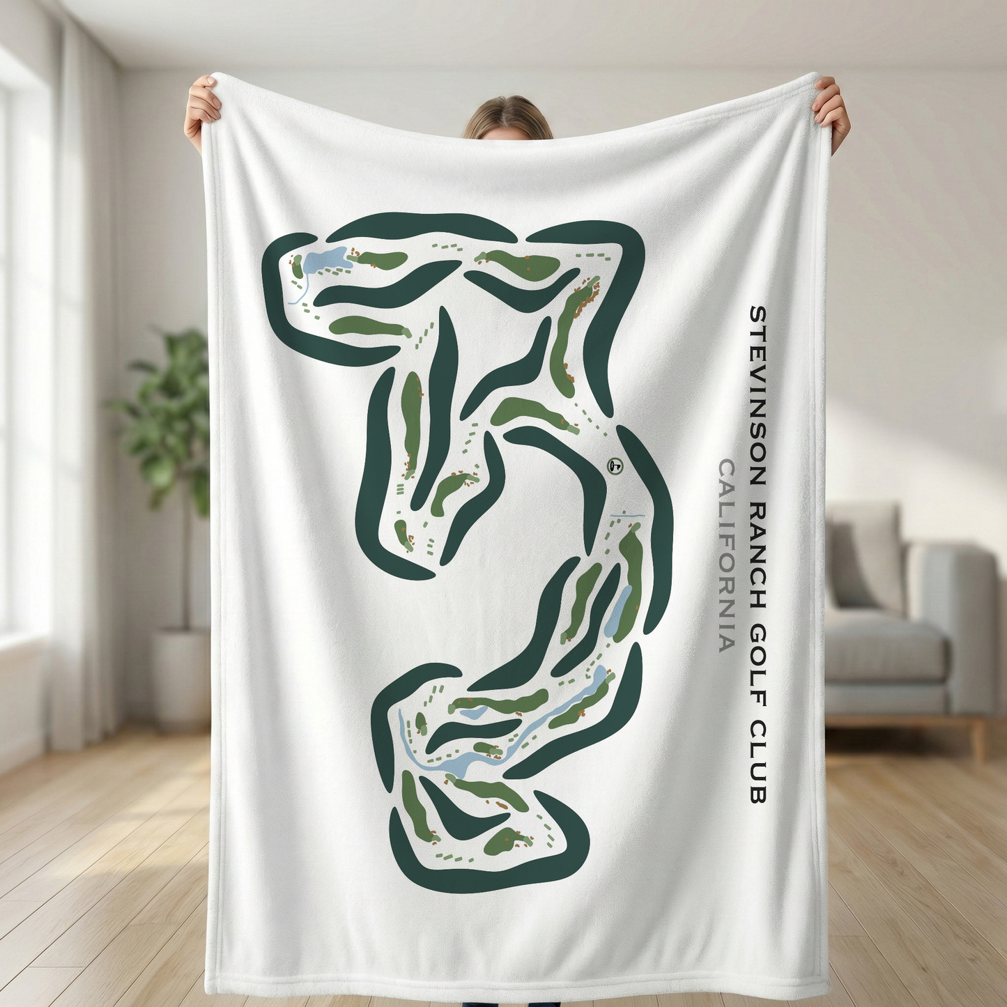 Stevinson Ranch Golf Club, California - Printed Golf Courses