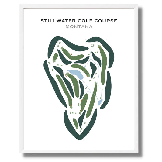 Stillwater Golf Course, Montana - Printed Golf Courses
