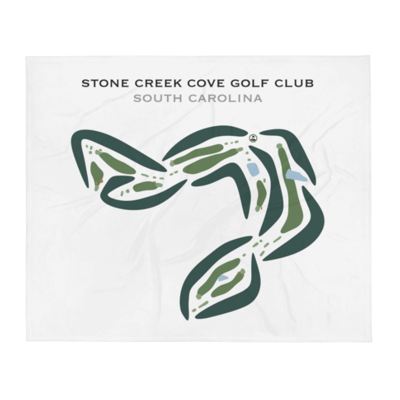 Stone Creek Cove Golf Club, South Carolina - Printed Golf Courses