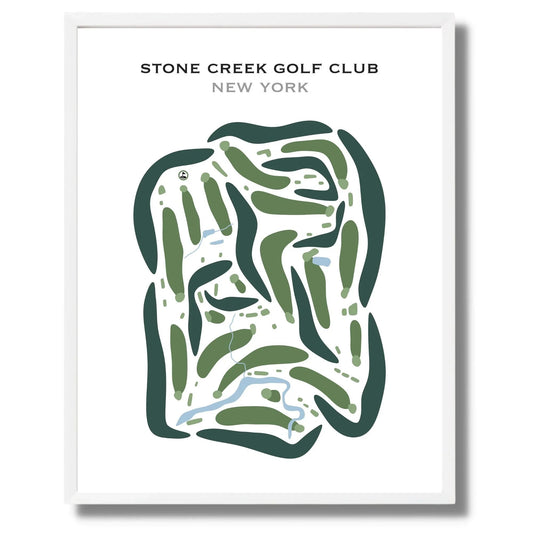 Stone Creek Golf Club, New York - Printed Golf Courses