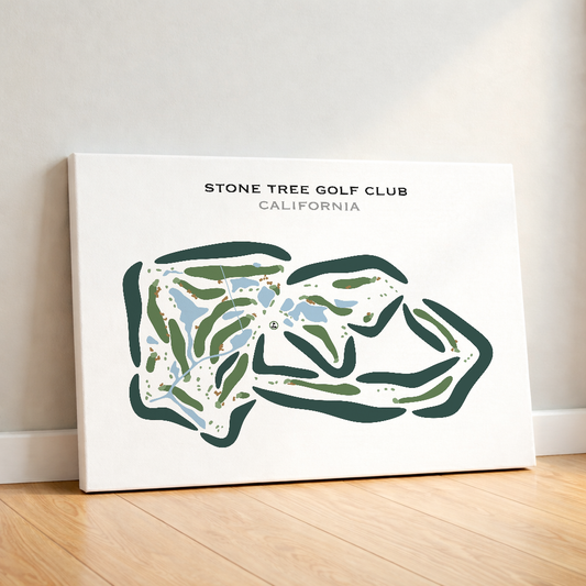 Stone Tree Golf Club, California - Printed Golf Courses