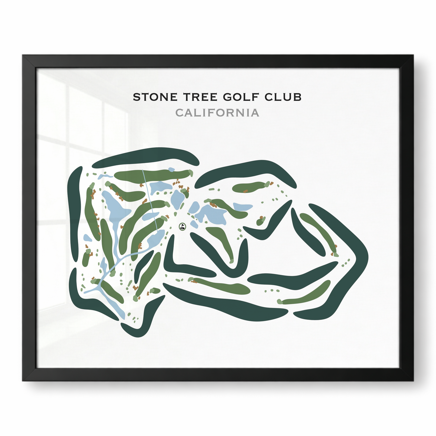 Stone Tree Golf Club, California - Printed Golf Courses