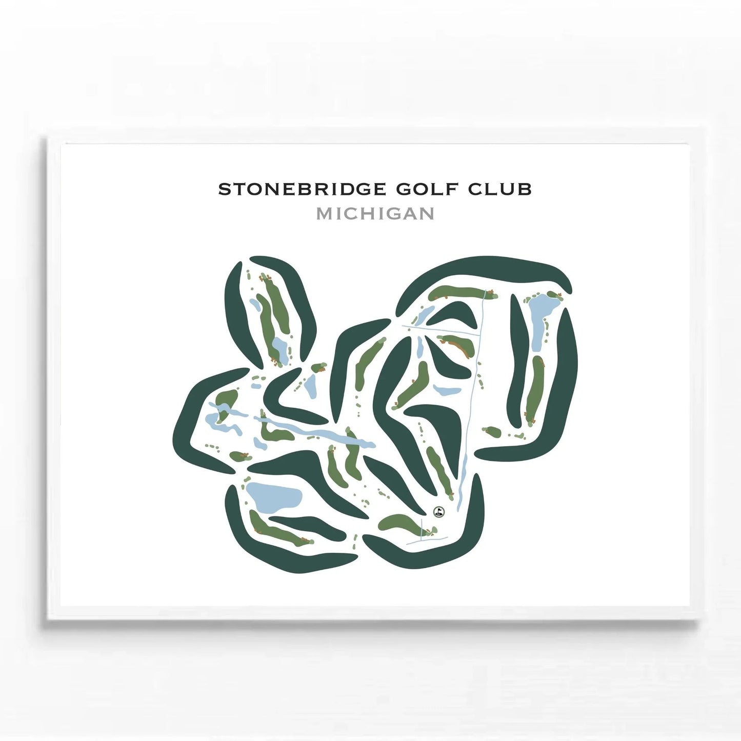 Stonebridge Golf Club, Michigan - Printed Golf Courses