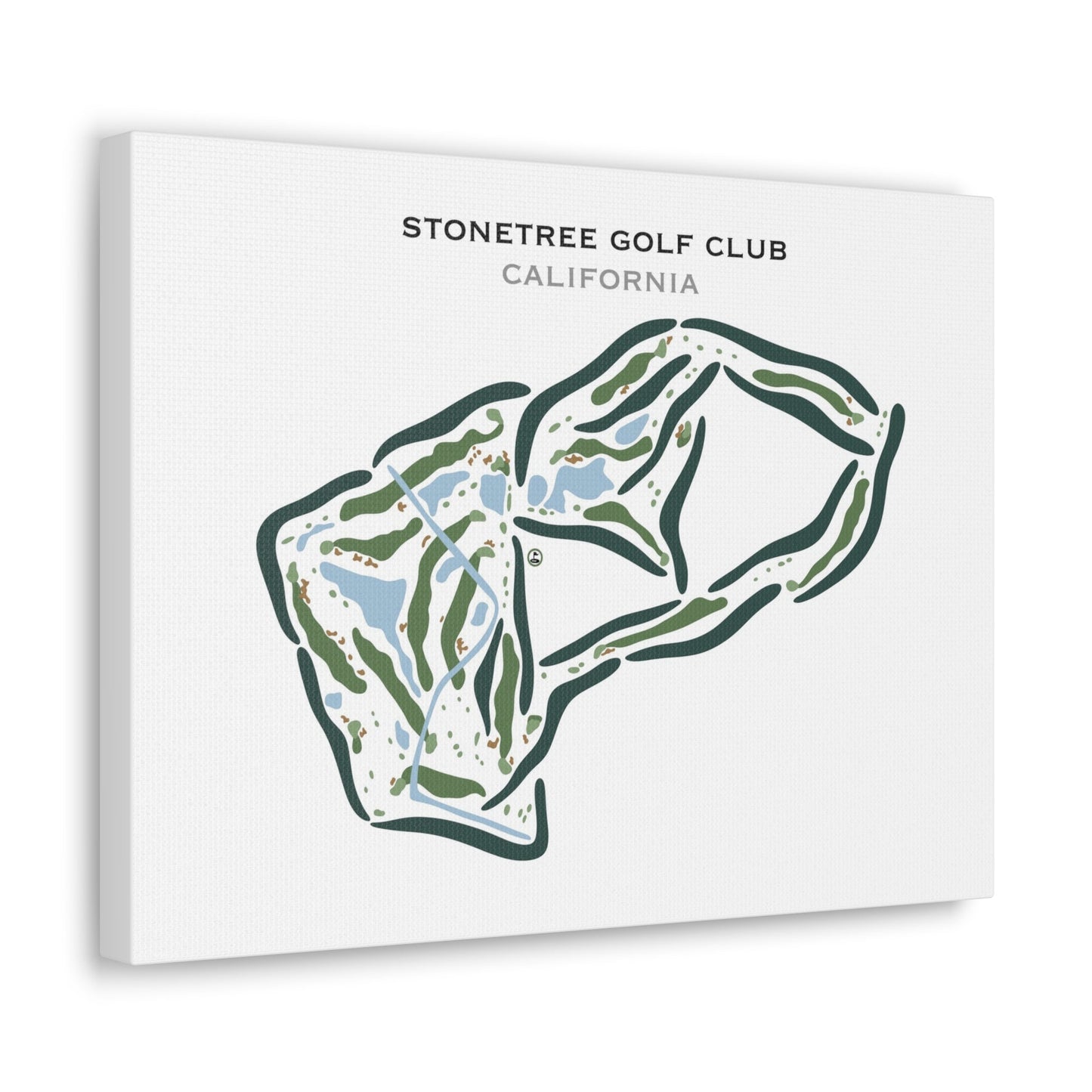 StoneTree Golf Club, California - Printed Golf Courses