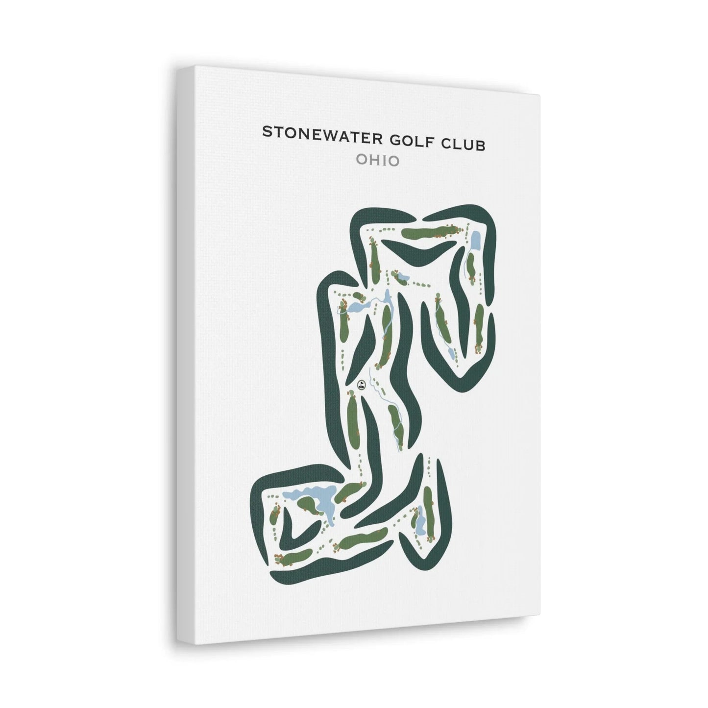 StoneWater Golf Club, Ohio - Printed Golf Courses