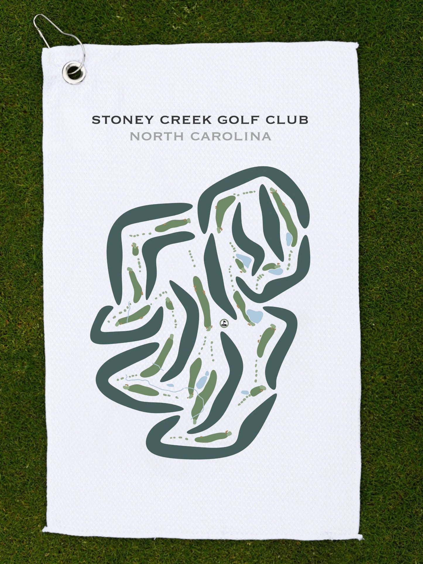 Stoney Creek Golf Club, Whitsett, North Carolina - Printed Golf Courses