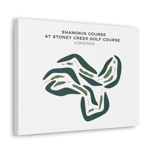 Stoney Creek Golf Course at Wintergreen Resort, Shamokin Course, Virginia - Printed Golf Courses