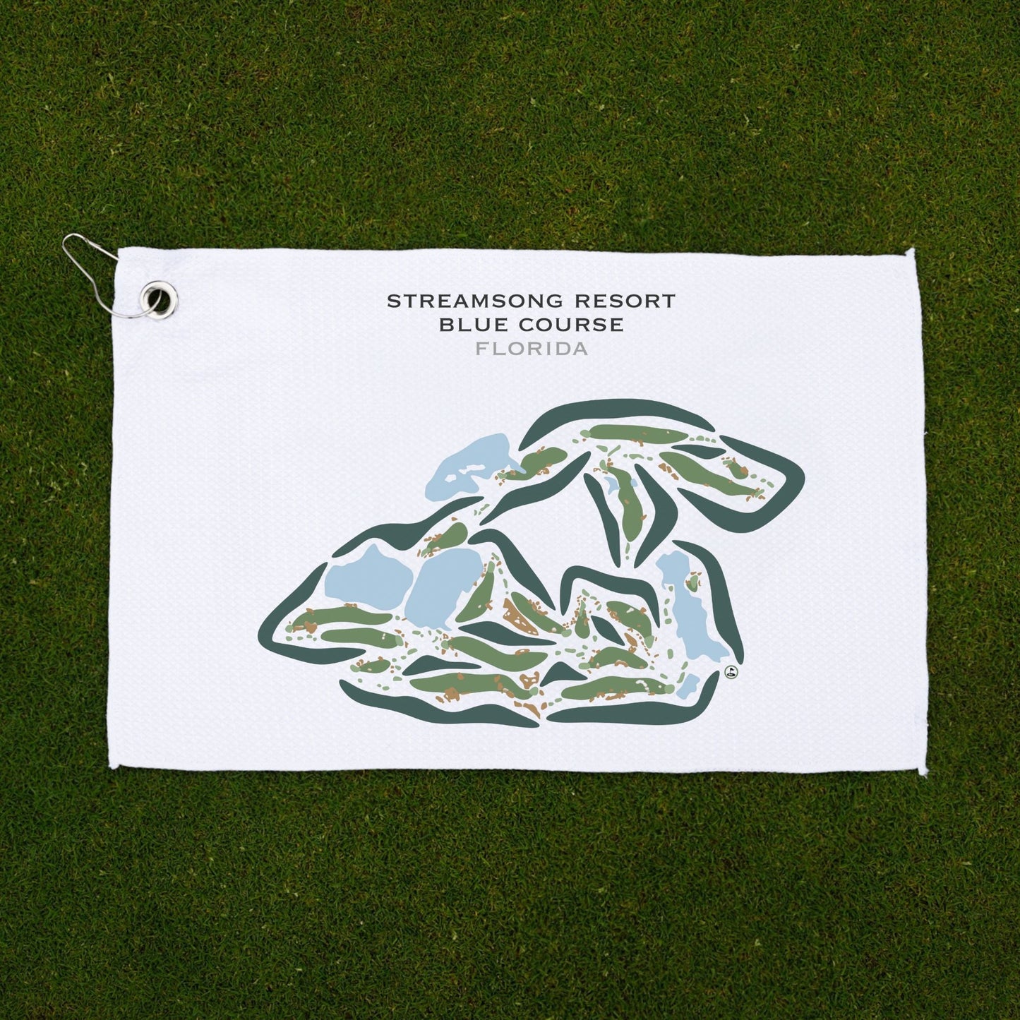 Streamsong Resort - Blue Course, Florida - Printed Golf Courses