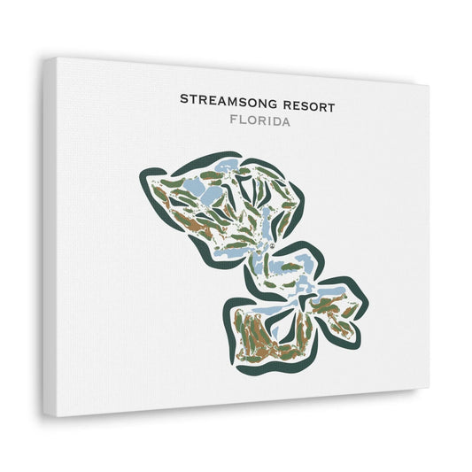 Streamsong Resort, Bowling Green, Florida - Printed Golf Courses