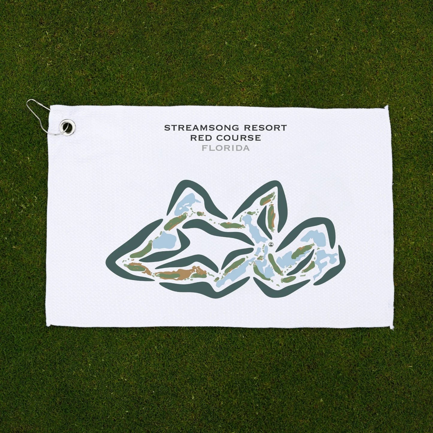 Streamsong Resort, Red Course, Florida - Printed Golf Courses