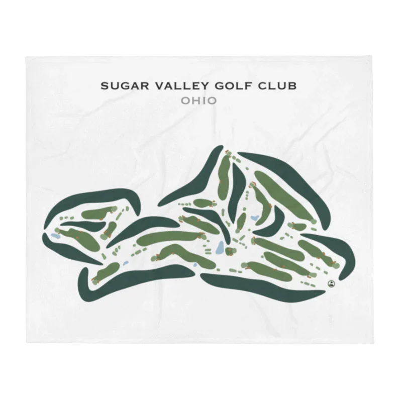 Sugar Valley Golf Club, Ohio (NEW) - Printed Golf Courses