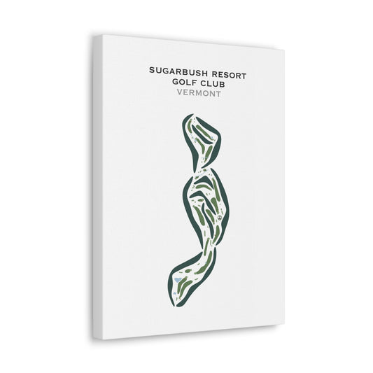 Sugarbush Resort Golf Club, Vermont - Printed Golf Courses