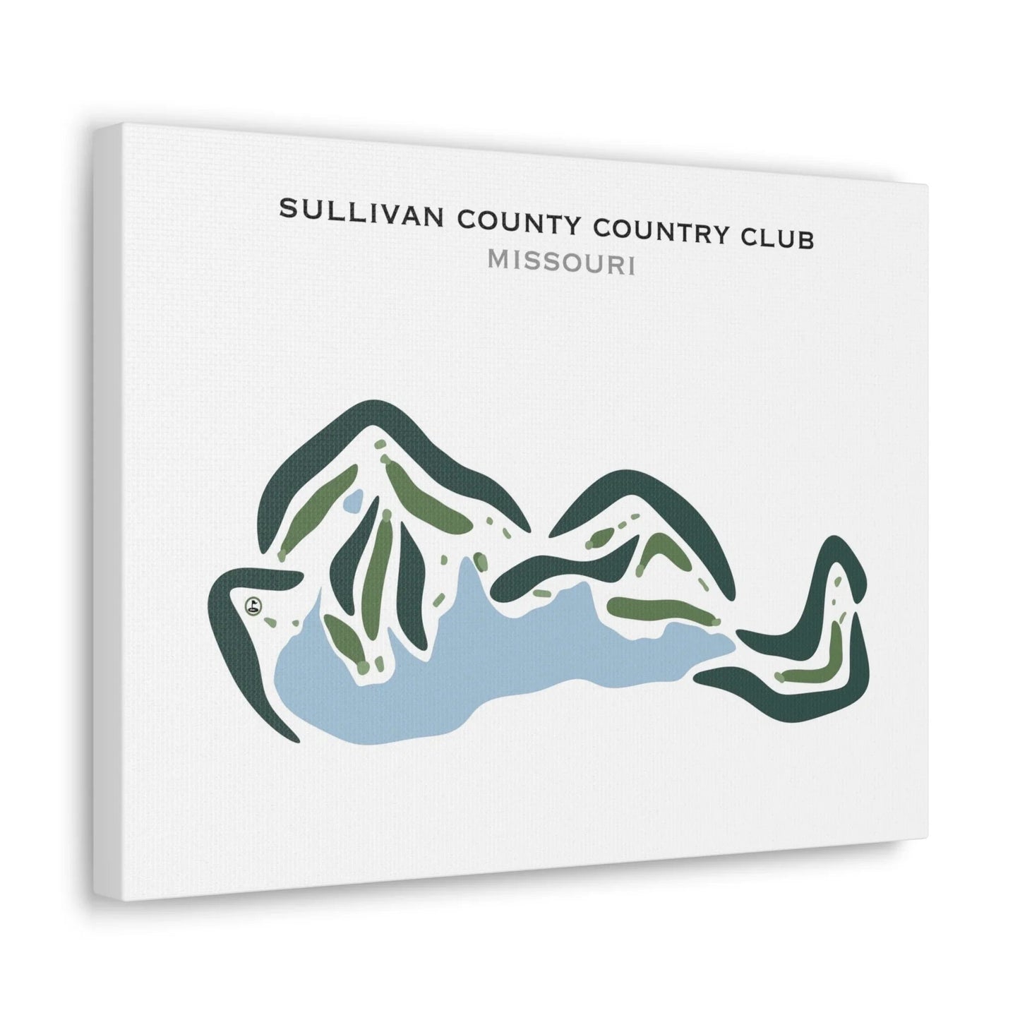 Sullivan County Country Club, Missouri - Printed Golf Courses