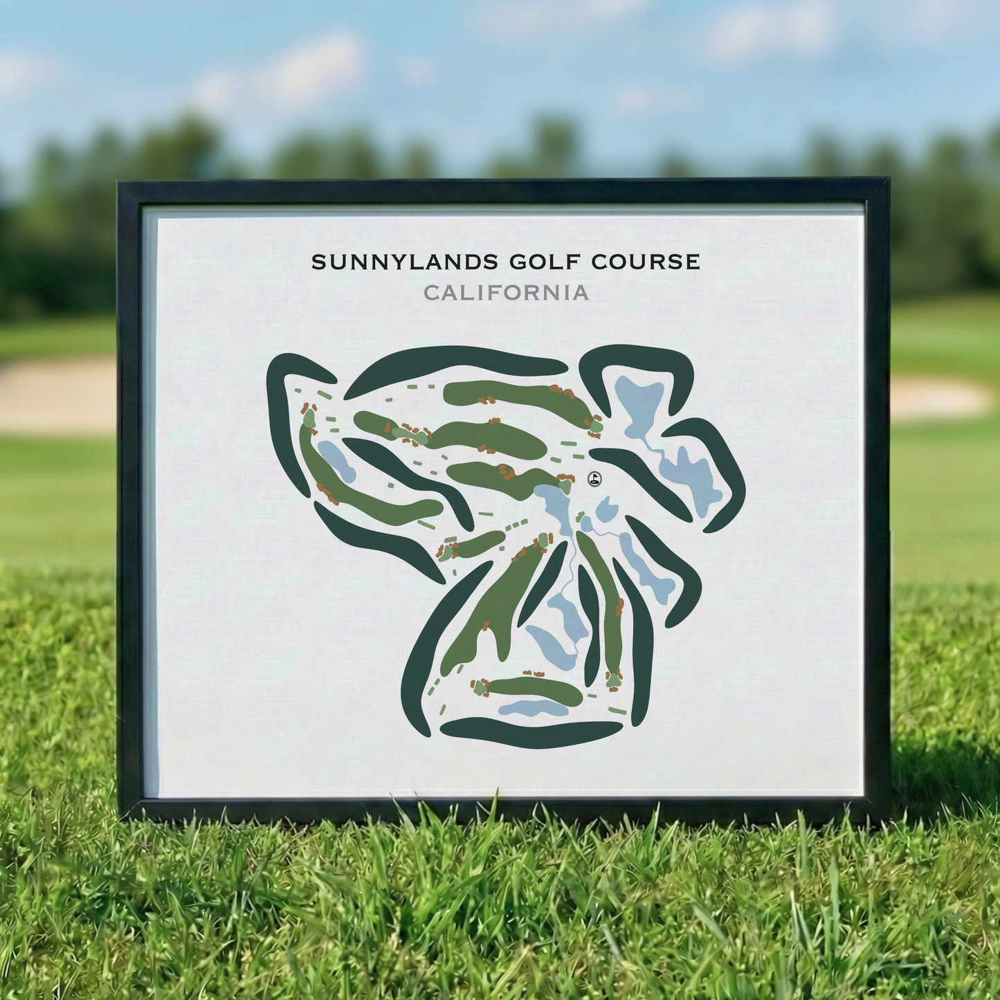 Sunnylands Golf Course, California - Printed Golf Courses