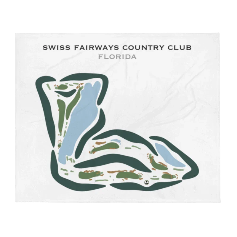 Swiss Fairways Country Club, Florida - Printed Golf Courses