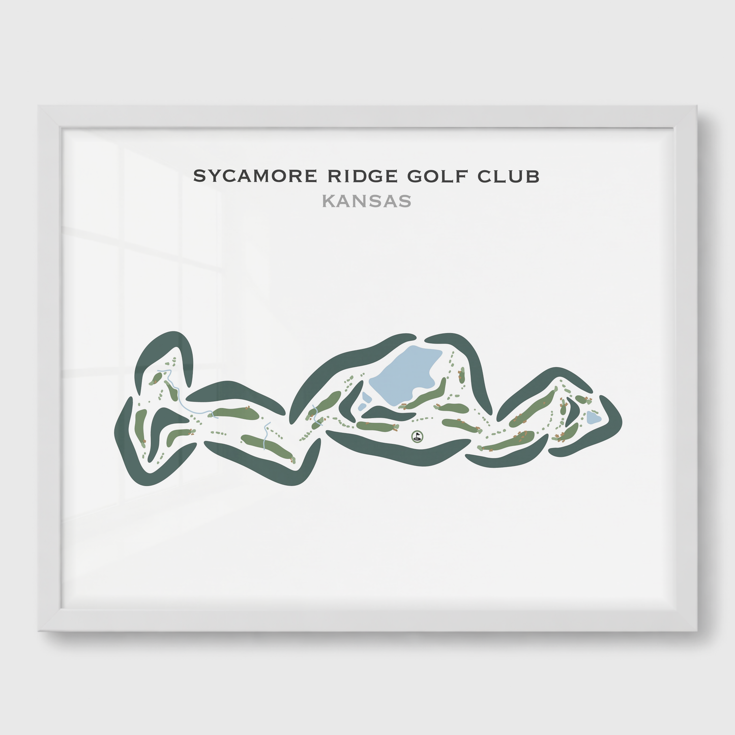 Sycamore Ridge Golf Club, Kansas - Printed Golf Courses