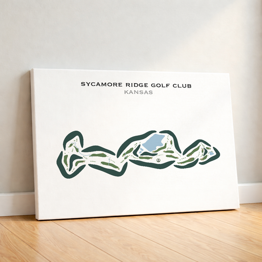 Sycamore Ridge Golf Club, Kansas - Printed Golf Courses