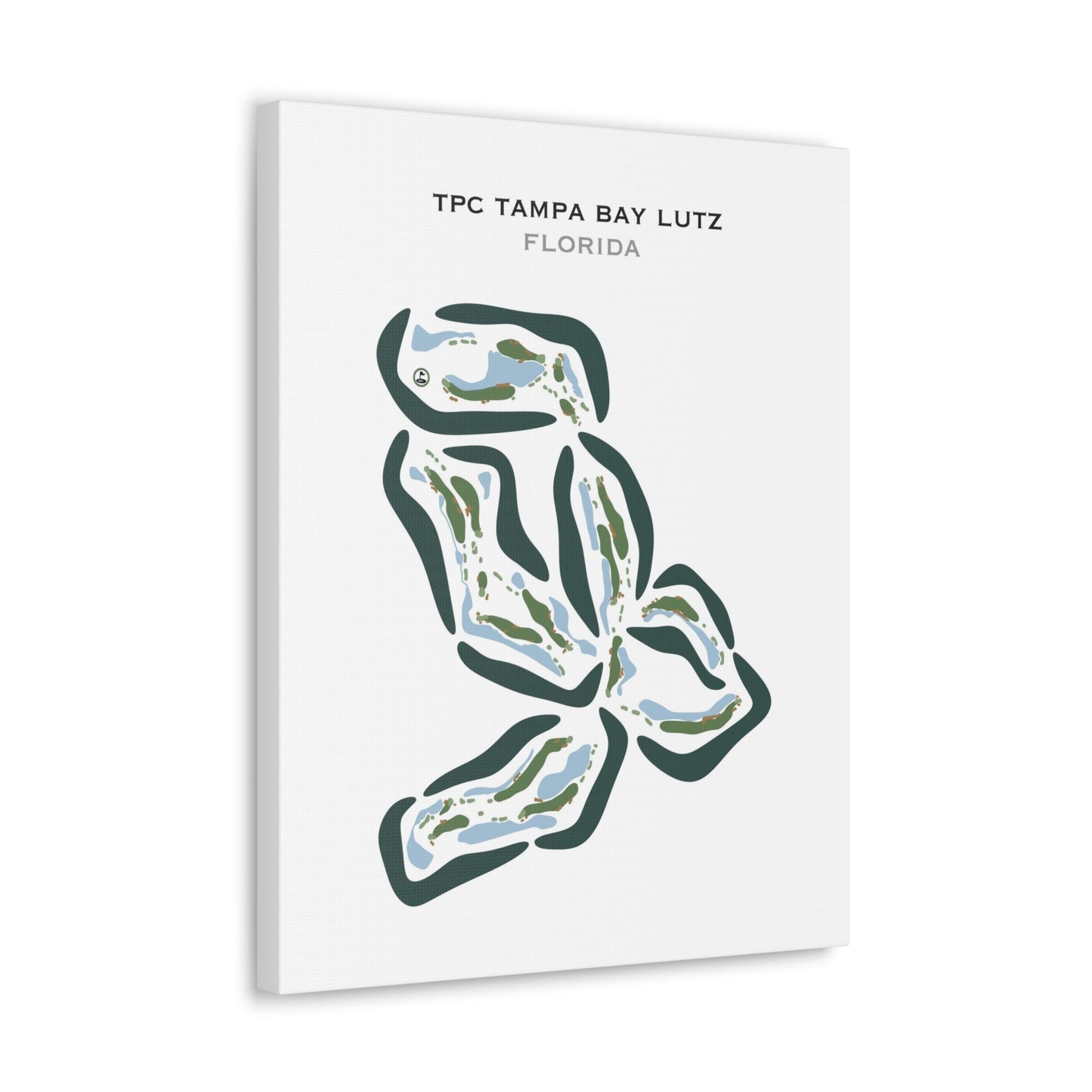 TPC Tampa Bay Lutz, Florida - Printed Golf Courses