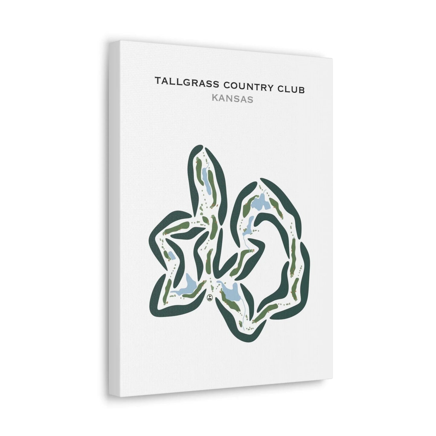 Tallgrass Country Club, Kansas - Printed Golf Courses