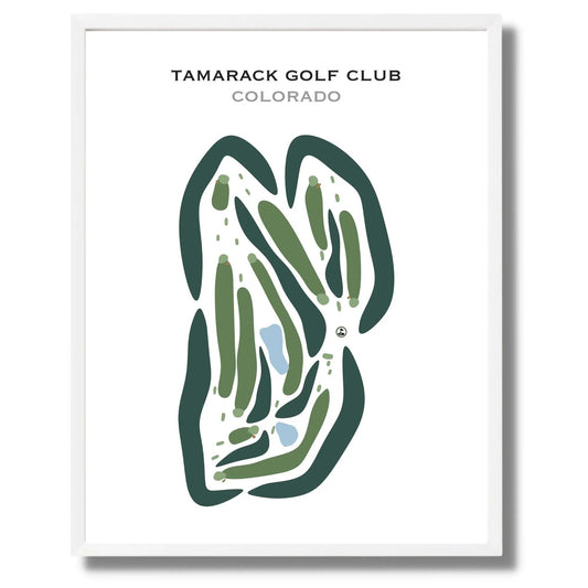 Tamarack Golf Club, Colorado - Printed Golf Courses