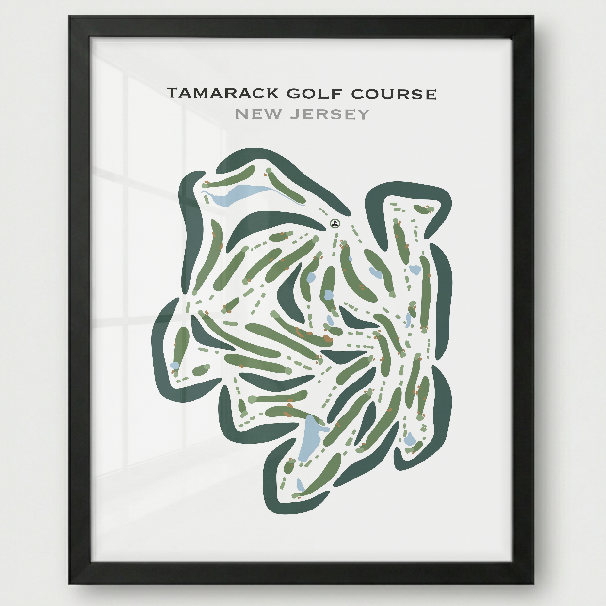 Tamarack Golf Course, New Jersey - Printed Golf Courses