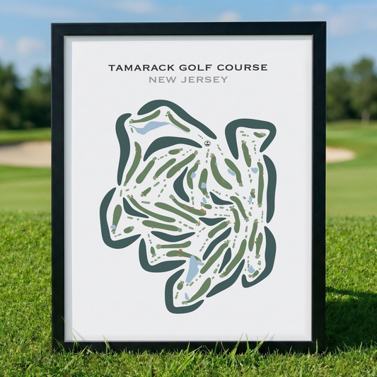 Tamarack Golf Course, New Jersey - Printed Golf Courses