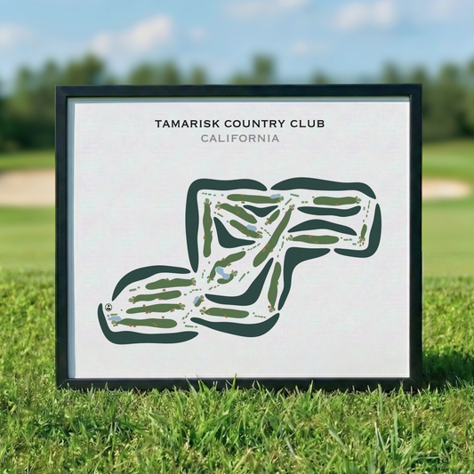 Tamarisk Country Club, California - Printed Golf Courses
