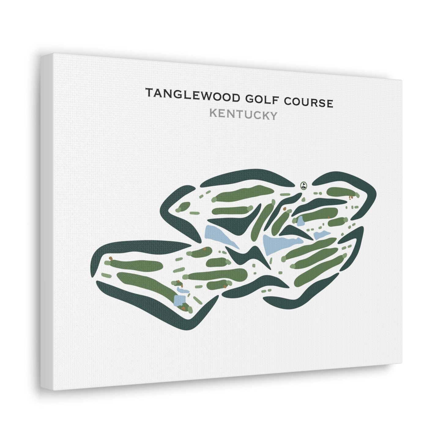 Tanglewood Golf Course, Kentucky - Printed Golf Courses