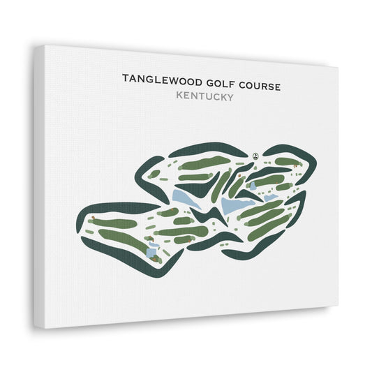 Tanglewood Golf Course, Kentucky - Printed Golf Courses