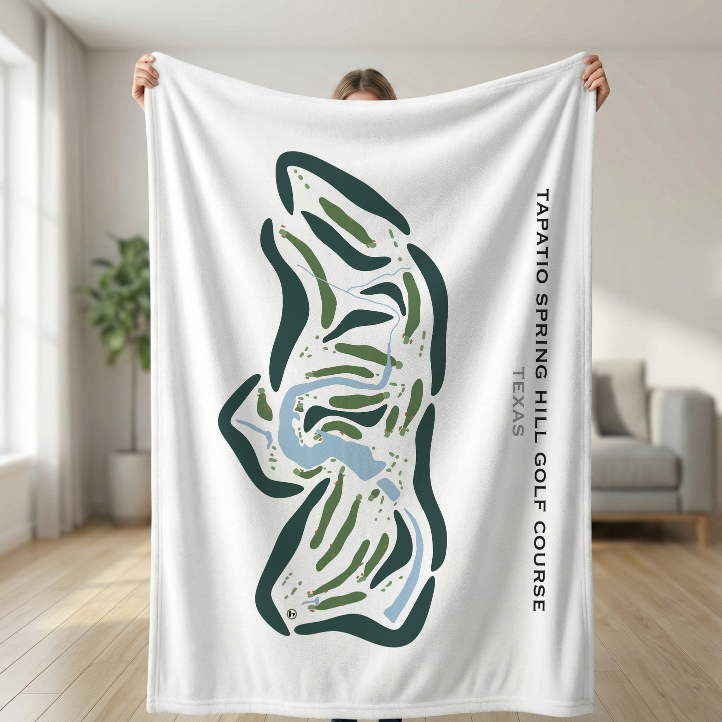 Tapatio Springs Hill Golf Course, Texas - Printed Golf Courses