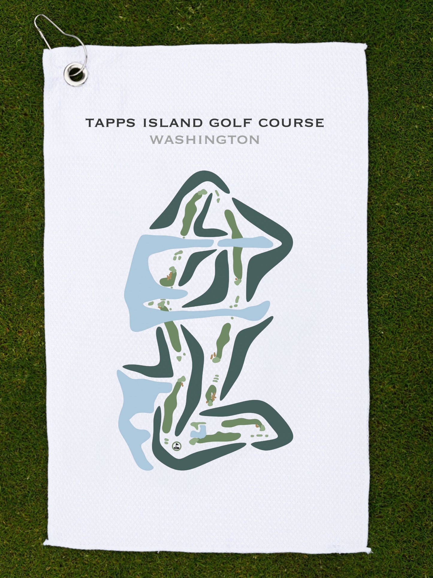 Tapps Island Golf Course, Washington - Printed Golf Courses