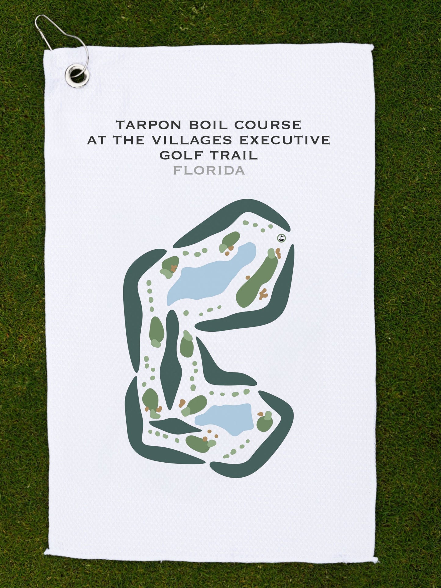 Tarpon Boil Course at The Villages Executive Golf Trail, Florida - Printed Golf Courses