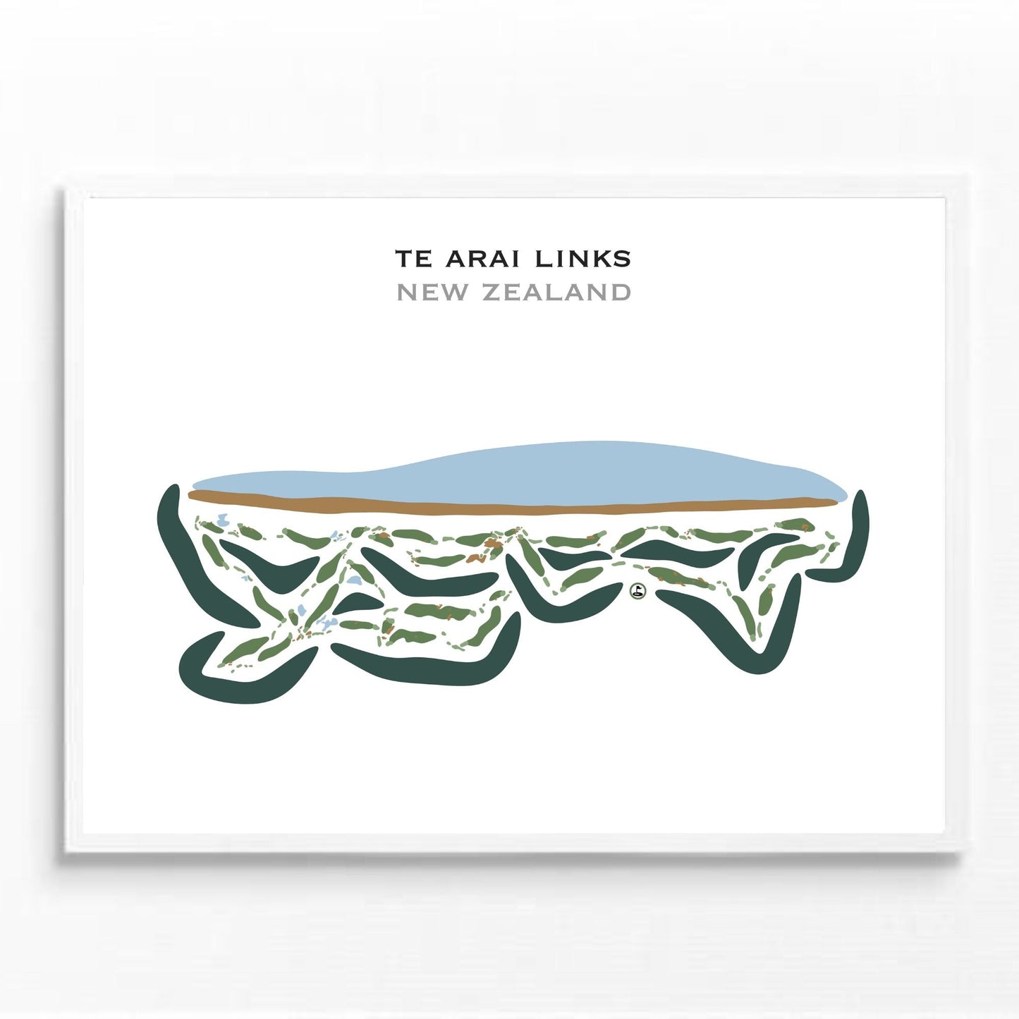 Te Arai Links, New Zealand - Printed Golf Courses