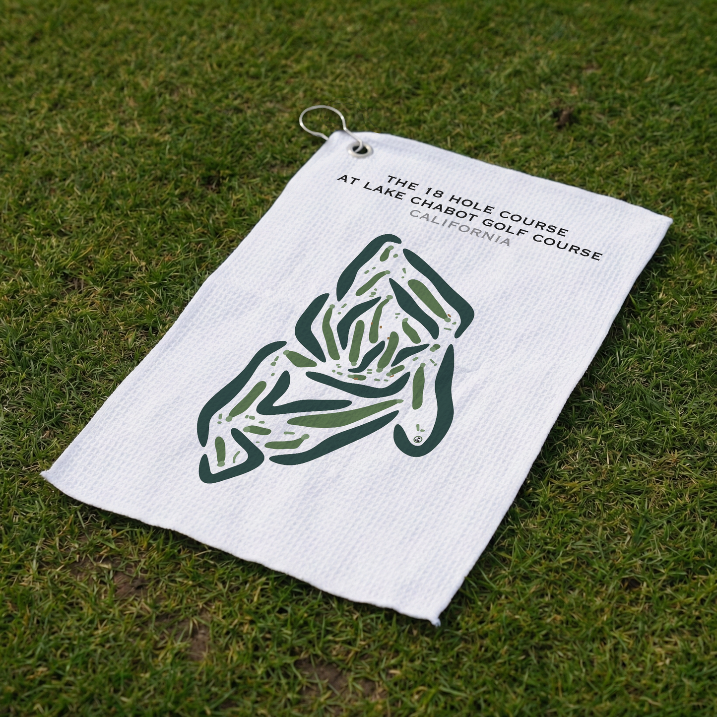 The 18 Hole Course at Lake Chabot Golf Course, California - Printed Golf Courses