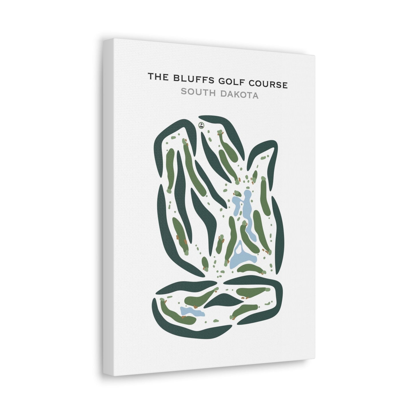 The Bluffs Golf Course, South Dakota - Printed Golf Courses