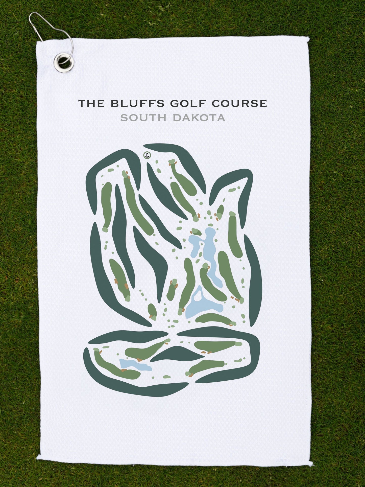 The Bluffs Golf Course, South Dakota - Printed Golf Courses