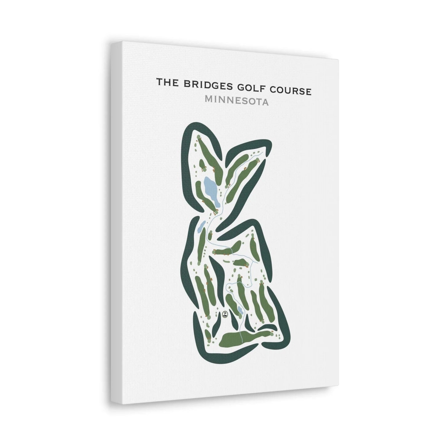 The Bridges Golf Course, Minnesota - Printed Golf Courses