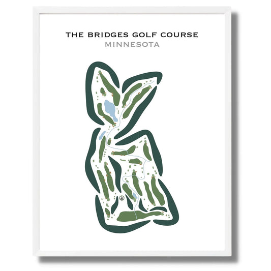 The Bridges Golf Course, Minnesota - Printed Golf Courses